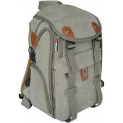 Braun Canvas Backpack