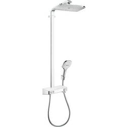 Hansgrohe Raindance E Showerpipe 360 1jet (27288400) Hvid, Krom