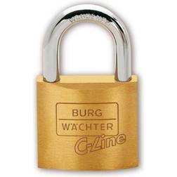 BURG WÄCHTER 33691 Cadenas 50.00 mm Fermeture Différente Laiton Avec Serrure À Clé