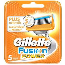 Gillette Lames Fusion Power (pack de 5)