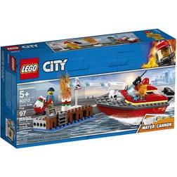 LEGO City Brand på havnen 60213