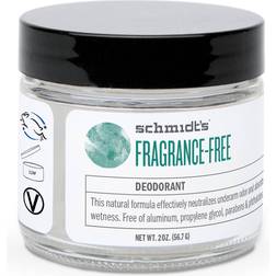 Schmidt's Fragrance Free Deo Jar 2oz