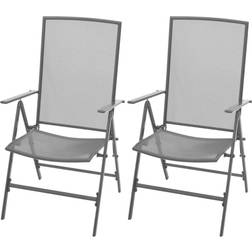 vidaXL 42716 2-pack Positionsstol, Havestol