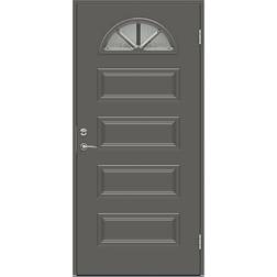 Swedoor Händel Ytterdörr Cotswoldglas S 7000-N H (90x210cm)