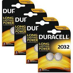 Duracell 8 x CR2032 3V pile à pile au lithium 2032, DL2032, BR2032, SB-T15