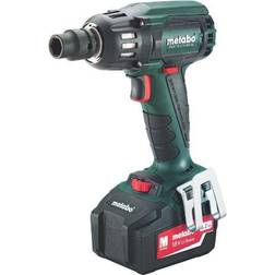 Metabo SSW 18 LTX 400 BL 602205650 Avvitatore a percussione a batteria Quantità di batterie ricaricabili incluse 2 LiHD incl. seconda batteria, incl. accessori