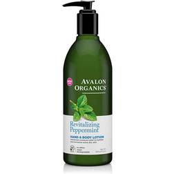 Avalon Organics Revitalizing Peppermint Hand & Body Lotion 340g