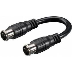 Goobay F-Quick 80dB Antenna F-Contact 0.1m