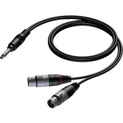Procab Basic 6.3mm-2XLR M-F 1.5m