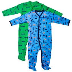 Pippi Pyjamas 2-pack - Dark Navy (3821-778)