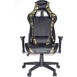 Piranha Bite Gaming Chair - Black/Green Camo