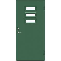 Swedoor Caribbean Ytterdörr Klarglas S 6020-G10Y V (90x200cm)