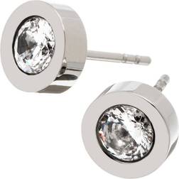 Edblad Stella Studs - Silver/Transparent