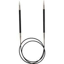 Knitpro Karbonz Fixed Circular Needles 100cm 3mm