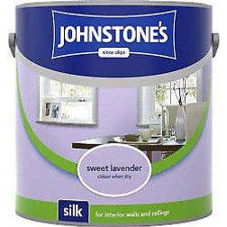 Johnstones Silk Wall Paint, Ceiling Paint Purple 2.5L