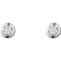 Georg Jensen Aurora Earrings - White Gold/Diamond