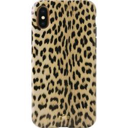Puro glam leopard cover iphone xs max rózowy/rose limited edition ipcx65leo2pnk