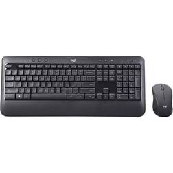 Logitech Advanced MK540 Wireless USB QWERTY Spagnolo Nero