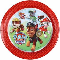 Amscan Plates Paw Patrol 8-pack