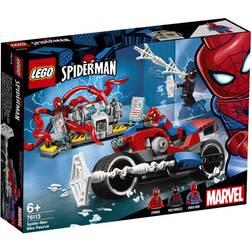 LEGO Marvel Spider-Man Spider-Man Bike Rescue Set 76113