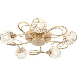 Endon Aherne Ceiling Flush Light 46cm