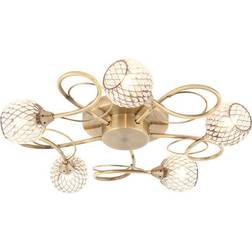 Endon Aherne Ceiling Flush Light ∅ 46cm