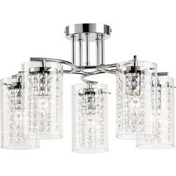 Endon Alda Ceiling Flush Light ∅ 48.5cm