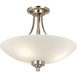 Endon Welles Ceiling Flush Light 41cm