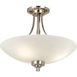 Endon Welles Ceiling Flush Light ∅ 41cm