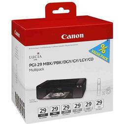 Canon PGI-29 Multipack MBK/PBK/DGY/GY/LGY/CO