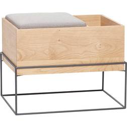 Hübsch 880512 Banc de Rangement 64x50cm