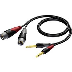 Procab Classic 2XLR-2x6.3mm 1.5m