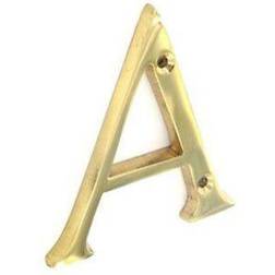 Securit Brass Letter A