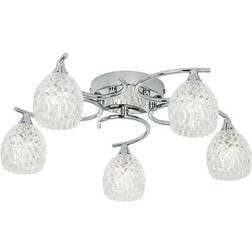 Endon Boyer Ceiling Flush Light ∅ 41cm