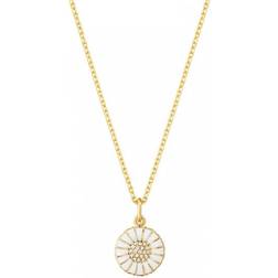 Georg Jensen Daisy Small Necklace - Gold/Diamonds