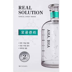 Missha Real Solution Tencel Sheet Mask Pore Control 25g