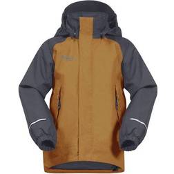 Bergans Storm Ins Kids Jacket Grey/Yellow Unisex