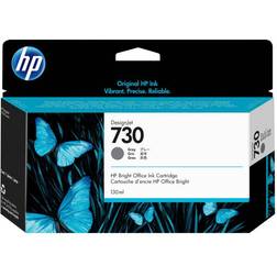 HP 730 Gray Ink Cartridge - Mustepatruuna Harmaa