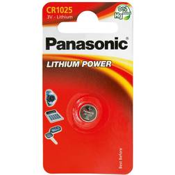 Panasonic Lithium Power Batteria monouso CR1025 Litio