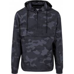 Urban Classics Camo Pull Over Windbreaker - Darkcamo