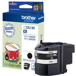 Brother Cartouche LC22UBK - Noir