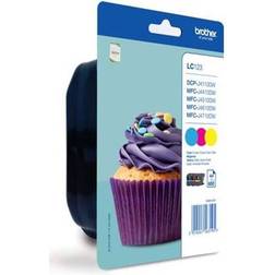 Brother Ink 3-Pack - Mustepatruuna Syaani