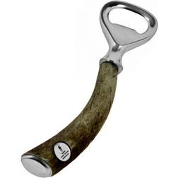 English Pewter Stag Horn Bottle Opener 13.5cm