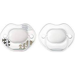 Tommee Tippee Urban Style Soothers 0-6m 2-pack