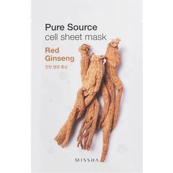 Missha Pure Source Cell Sheet Mask Red Ginseng 21g
