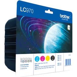 Brother LC970 Value Pack - Mustepatruuna