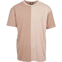 Urban Classics Oversize Harlequin T-shirt - Amber/Lightrose