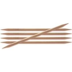 Knitpro Basix Birch Double Point Knitting Needles 20cm 6mm