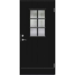 Swedoor Bizet Ytterdörr Cotswoldglas S 9000-N V (90x210cm)