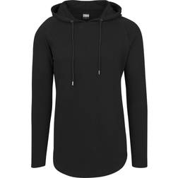 Urban Classics Long Shaped Terry Hoodie - Black